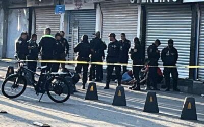Se desata balacera en Centro de la CDMX; hay dos muertos