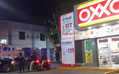 Se registra robo en tienda Oxxo de Juchitán