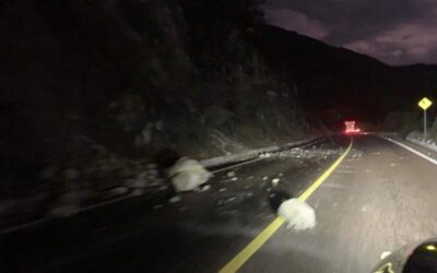 Reportan derrumbe en la carretera Oaxaca – Istmo