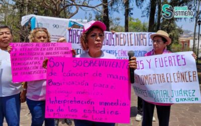 Urgen al ISSSTE contratar a oncólogos para atender a mujeres con cáncer en Oaxaca