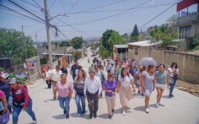 A paso firme sigue Martínez Neri transformando la ciudad de Oaxaca