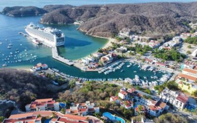 Arribo de cruceros a la Costa oaxaqueña deja una derrama de 55 mdp