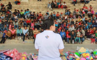 Cerca de 40 mil niñas y niños de Oaxaca reciben un juguete este 30 de abril