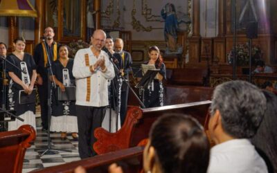 Con concierto del Coro de Madrigalistas, culmina festividades por 491 aniversario de la ciudad de Oaxaca