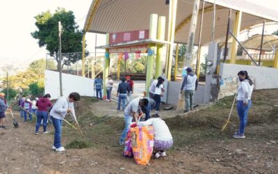 Con Tequios Bienestar se recuperan y dignifican espacios públicos