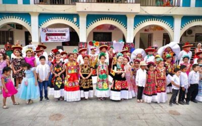 Escuela Nido de Sócrates realiza regada y vela Istmeña, para preservar sus tradiciones