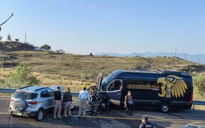 Fuerte choque se reporta en la Mixteca de Oaxaca