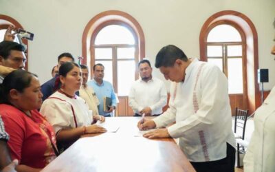 Gobierno de puertas abiertas y diálogo con la Sección 22 del SNTE: Gobernador Salomón Jara