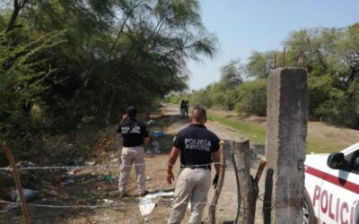 Hallan cuerpo embolsado en Juchitán