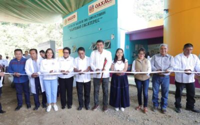 Inicia Gobierno de Oaxaca reparación histórica en Zacatepec, Mixes, con nuevo Centro de Salud