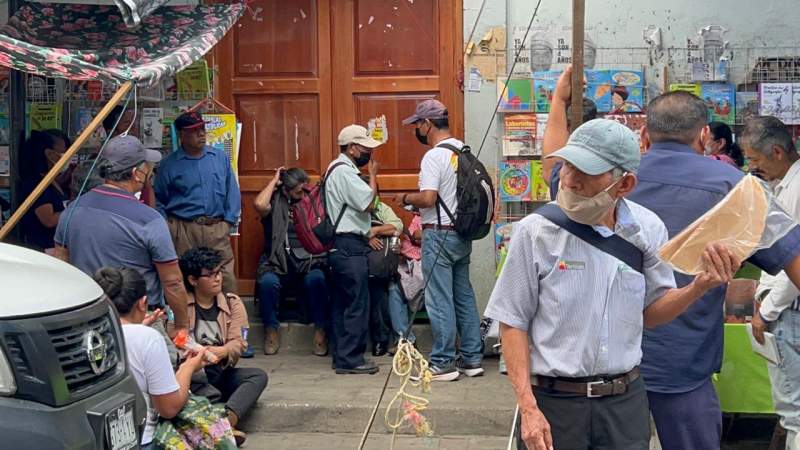 Jubilados y pensionados toman la Sección 22 de la CNTE