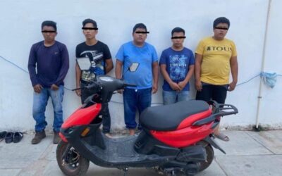 Liberan a banda de roba motos en Juchitán; no hubo denuncias