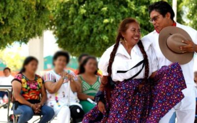 Llega algarabía, danzas y sones regionales al Centro de Readaptación Social Femenil Tanivet