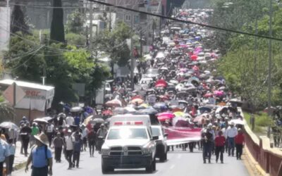 Marchas y manifestaciones desquician la ciudad de Oaxaca