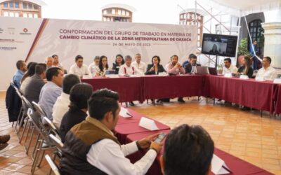 Martínez Neri encabeza la lucha contra el cambio climático en la Zona Metropolitana de Oaxaca