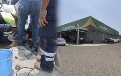 Menor cae en coladera en Tehuantepec