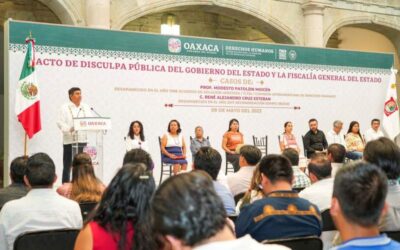 Ofrece Gobierno Estatal disculpa pública a víctimas indirectas por desaparición de sus familiares