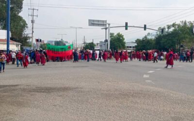 Pobladores de Hacienda Blanca dan plazo a triquis para desactivar bloqueo