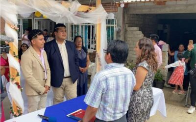 Realiza Registro Civil primera boda igualitaria en la Sierra Mixe
