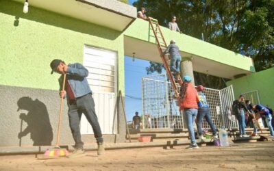 Realizan en la Villa de Zaachila el Tequio Bienestar
