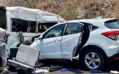 Fuerte accidente en autopista de Chiapas deja 4 muertos