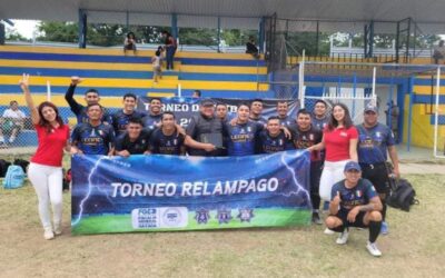 Arrasa Leones Negros de la Policía Municipal de Juchitán en su primer encuentro de fútbol en la capital oaxaqueña