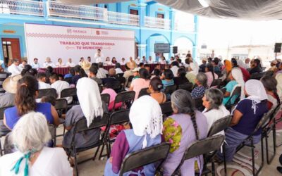 Brinda Gobierno de Oaxaca atención inmediata a San Mateo Cajonos