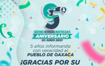 Celebramos nuestro Quinto Aniversario. ¡Muchas gracias por su preferencia!