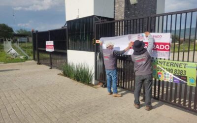 Clausuran fraccionamiento en Xoxocotlán por desacato a la autoridad ambiental
