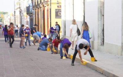 Con trabajo comunitario se rescata y mejora el Centro Histórico de Oaxaca de Juárez