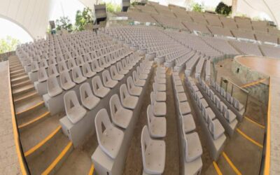 Concluyen obras de rehabilitación y mejoramiento del Auditorio Guelaguetza