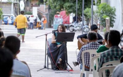 Gran concierto de Donají Linares en el parque Charis