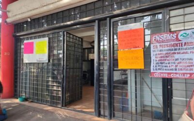 Paran labores en planteles de Educación Media Superior en Oaxaca