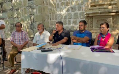 Se mantiene la exigencia de retiro de los arcos en el Barrio de Jalatlaco