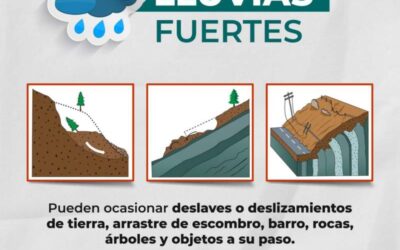 Se pronostican lluvias fuertes para Oaxaca la tarde de este miércoles