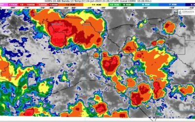 Se pronostican lluvias intensas en Oaxaca para las próximas horas