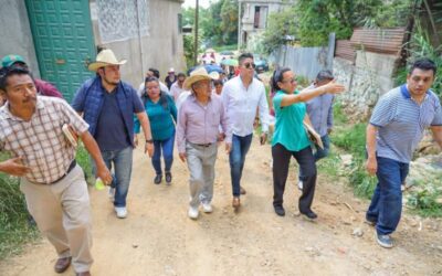 Supervisa Martínez Neri obras realizadas en diversos puntos de la capital