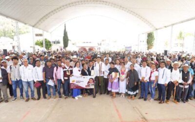 Invertirá Gobierno de Oaxaca más de 31 mdp en San Juan Mixtepec