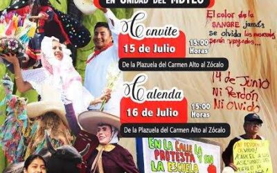 Anuncia el magisterio sus actividades para la Guelaguetza Popular