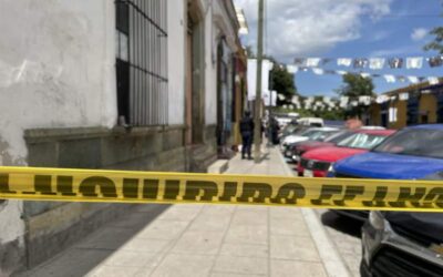Asesinan a un hombre tras asalto en pleno Centro Histórico de Oaxaca