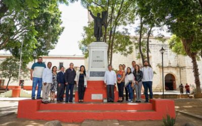 Ayuntamiento de Oaxaca de Juárez rinde homenaje a Miguel Hidalgo y Costilla