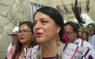 Cautiva Guelaguetza corazón de Alejandra Fraustro, titular de Cultura