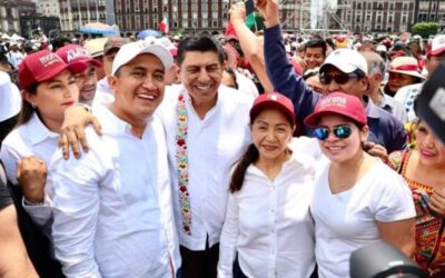 Celebra Nino Morales, quinto aniversario del triunfo de la Transformación