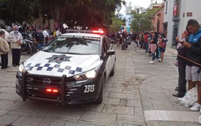 Fortalece Policía Vial presencia en festividades de la Guelaguetza
