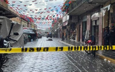 Hombre muere al caer de un edificio en el Centro de Oaxaca