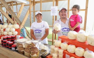 Inicia la Expo Feria del Queso y del Quesillo 2023 en Reyes Etla