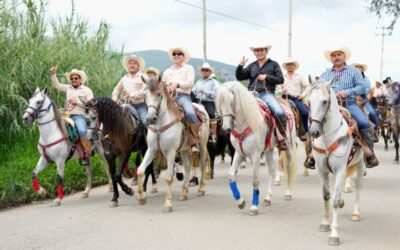Más de mil jinetes participan en la Sexta Cabalgata de la Guelaguetza 2023