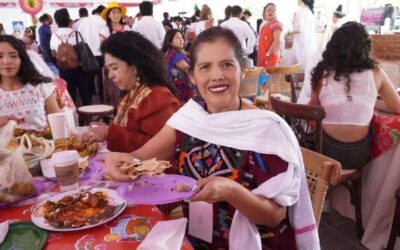 Participa la Dra. Laura Estrada Mauro en el arranque de las Festividades de la Guelaguetza