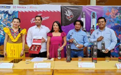Presentan lata de cerveza conmemorativa a la Guelaguetza 2023