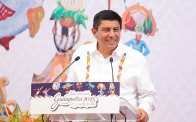 Promueve Salomón Jara riqueza étnica y cultural que se presentará en Julio, mes de la Guelaguetza 2023